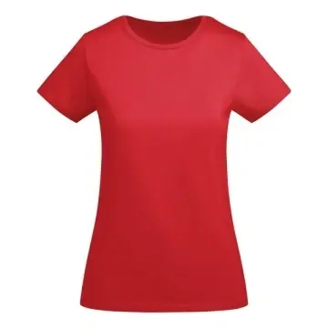 Tricou cambrat cu mânecă scurtă pentru femei din bumbac ecologic certificat OCS - Img 18