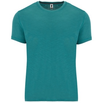 Tricou cu mânecă scurtă în culori melanj - Img 3