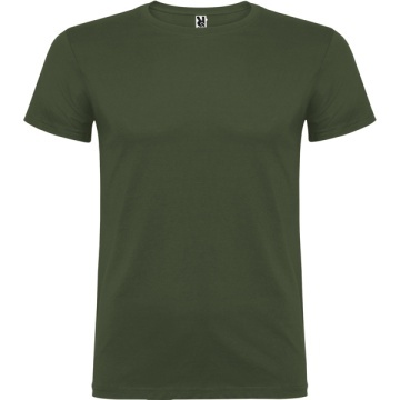 Tricou cu mânecă scurtă şi guler rotund dublu cu elastan - Img 10