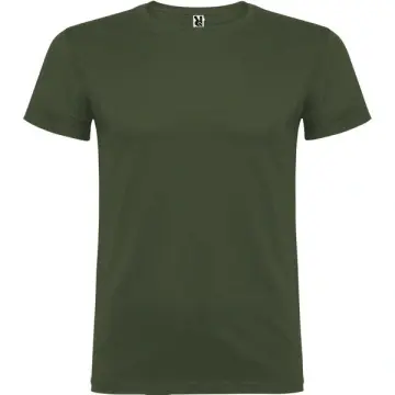 Tricou cu mânecă scurtă şi guler rotund dublu cu elastan - Img 10