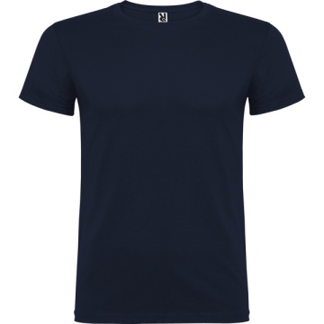 Tricou cu mânecă scurtă şi guler rotund dublu cu elastan - Img 20