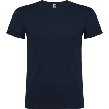 Tricou cu mânecă scurtă şi guler rotund dublu cu elastan - Img 20