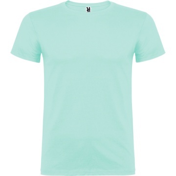 Tricou cu mânecă scurtă şi guler rotund dublu cu elastan - Img 30