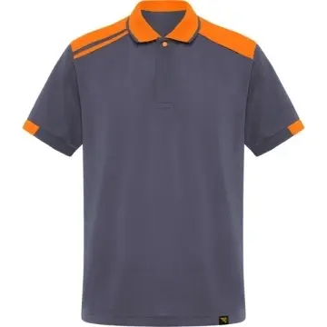 Tricou polo cu mânecă scurtă în combinație de culori - Img 4