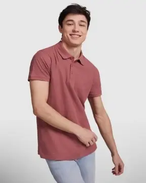 Tricou polo de bărbat cu mânecă scurtă