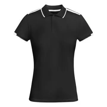 Tricou polo tehnic, din poliester antibacterian reciclat, pentru femei - Img 3