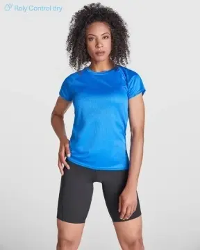 Tricou raglan tehnic cu mânecă scurtă, pentru femei