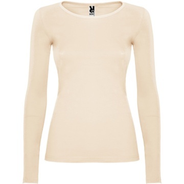 Tricou semi cambrat dama, cu mânecă lungă și guler cu garnitură fină - Img 5