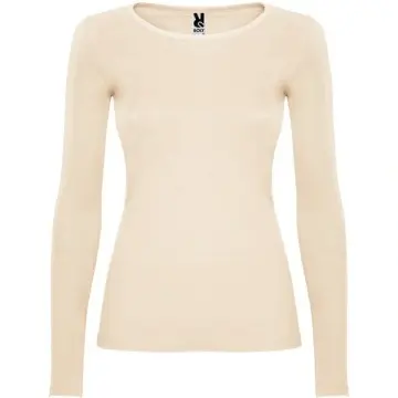 Tricou semi cambrat dama, cu mânecă lungă și guler cu garnitură fină - Img 5