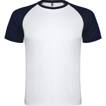 Tricou sport barbat cu mânecă raglan în contrast de culoare - Img 5