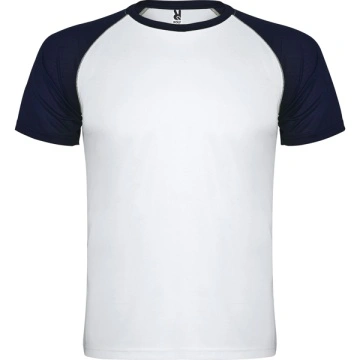 Tricou sport barbat cu mânecă raglan în contrast de culoare - Img 5