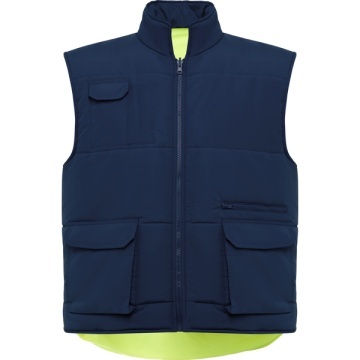 Vestă reflectorizanta reversibilă cu buzunare multiple - Img 2