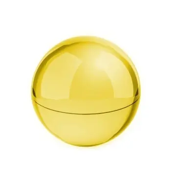 Balsam de buze în cutie rotundă cu design sferic și finisaj cromat - Img 2