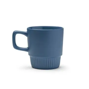 Cană ceramică cu design cu bază teșită - Img 2