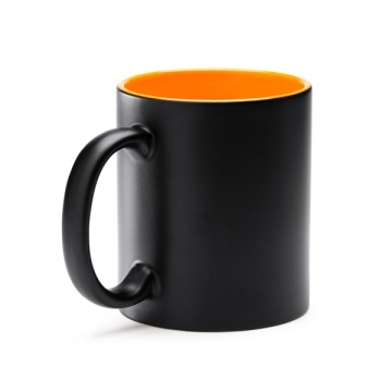 Cană ceramică, ideală pentru marcarea cu laser, cu interior colorat - Img 5