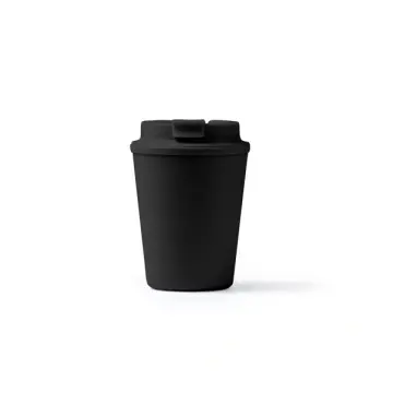 Cană cu corp și capac din PP, cu capac cu filet și gura de scurgere pentru a bea ușor