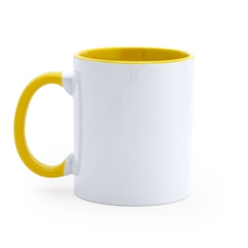 Cană specială pentru sublimare din ceramică, cu o capacitate de 350 ml - Img 1