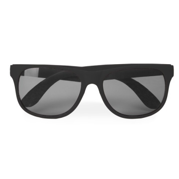 Ochelari de soare cu ramă confortabilă în design clasic și finisaj mat, cu lentile UV400 - Img 1