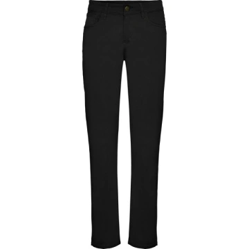 Pantalon lung de damă din material confortabil și rezistent - Img 2