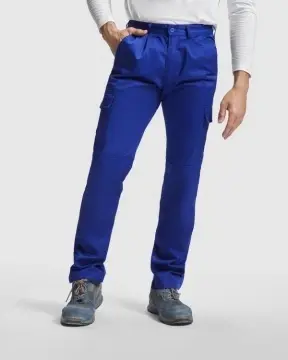Pantaloni de lucru cu croială dreaptă și țesătură rezistentă