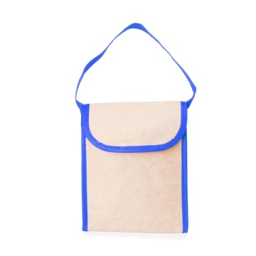 Pungă frigorifică din hârtie laminată, cu interior izoterm din aluminiu și spumă de izolare de 2 mm - Img 1