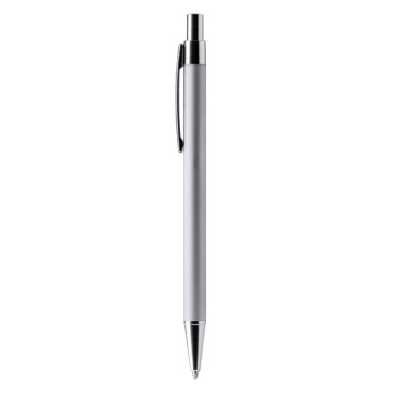 Stilou cu corp din aluminiu reciclat cromat negru mat - Img 4