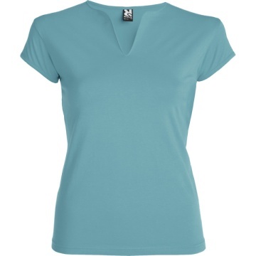 Tricou cambrat cu guler tunică dama - Img 8