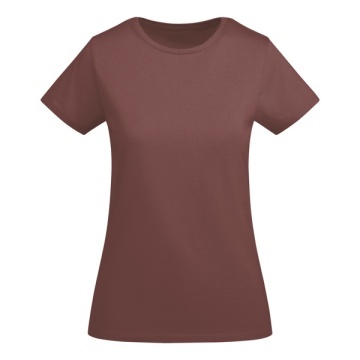 Tricou cambrat cu mânecă scurtă pentru femei din bumbac ecologic certificat OCS - Img 9