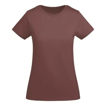 Tricou cambrat cu mânecă scurtă pentru femei din bumbac ecologic certificat OCS - Img 9