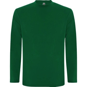 Tricou cu mânecă lungă, material tubular și gât rotund cu 4 straturi - Img 15