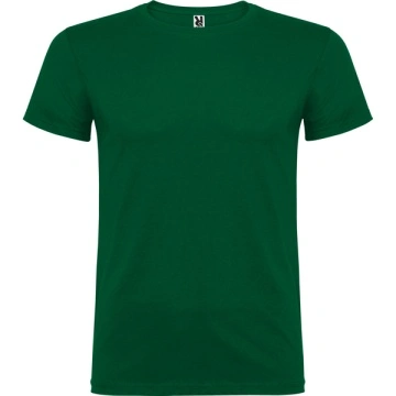 Tricou cu mânecă scurtă şi guler rotund dublu cu elastan - Img 21