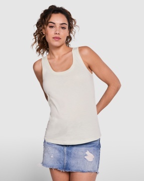 Tricou larg pentru femei cu bretele largi - Img 1