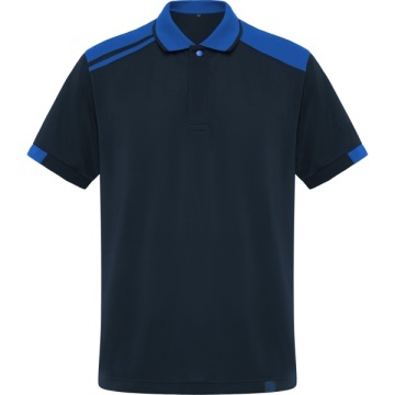 Tricou polo cu mânecă scurtă în combinație de culori - Img 5