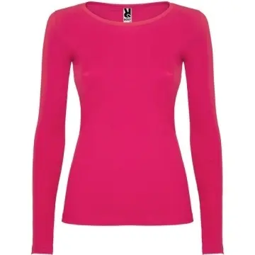 Tricou semi cambrat dama, cu mânecă lungă și guler cu garnitură fină - Img 14