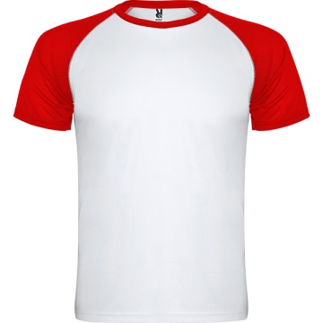 Tricou sport barbat cu mânecă raglan în contrast de culoare - Img 6