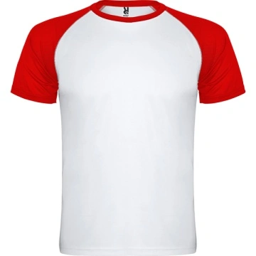 Tricou sport barbat cu mânecă raglan în contrast de culoare - Img 6
