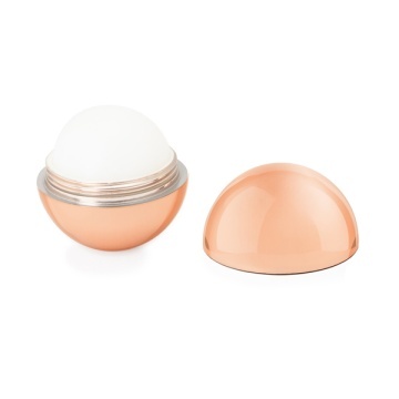 Balsam de buze în cutie rotundă cu design sferic și finisaj cromat - Img 4
