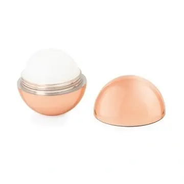 Balsam de buze în cutie rotundă cu design sferic și finisaj cromat - Img 4