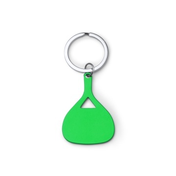 Breloc din aluminiu în formă de lamă de padel, compact și ușor - Img 2