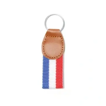 Breloc din poliester cu design de steag și întăritură din PU
