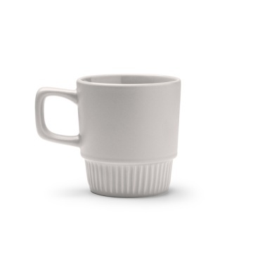 Cană ceramică cu design cu bază teșită - Img 3