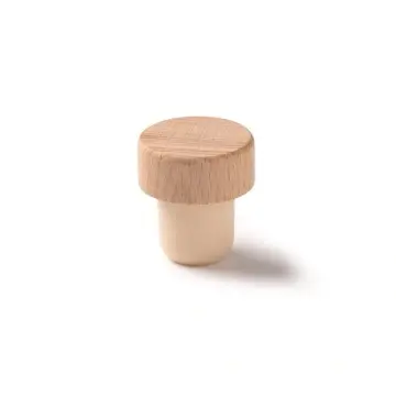 Dop din lemn pentru sticle de vin