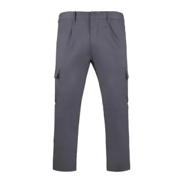 Pantaloni de lucru cu croială dreaptă și țesătură rezistentă - Img 3