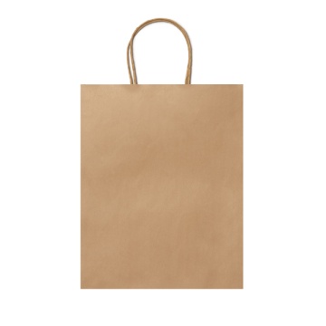 Pungă de hârtie în culoare naturală 110 g/m² - Img 2