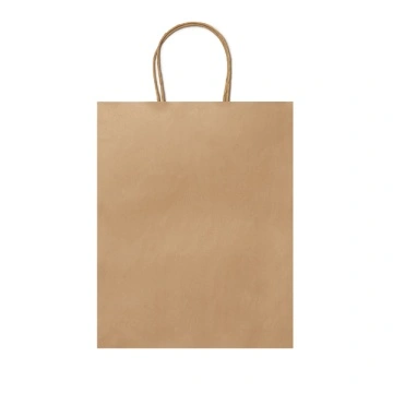 Pungă de hârtie în culoare naturală 110 g/m² - Img 2