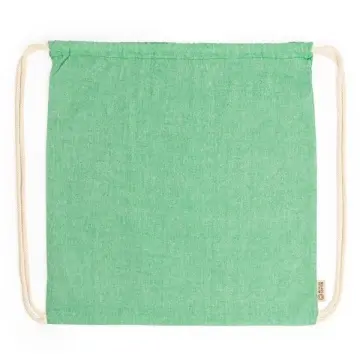 Rucsac cu cordon din bumbac reciclat de 120 g/m² - Img 2