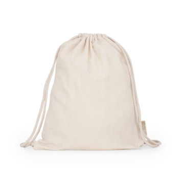 Rucsac cu șnur 70% bumbac reciclat și 30% poliester reciclat de 140 g/m² - Img 1