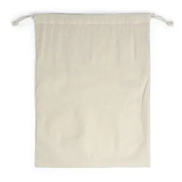 Sacoșă cu șnur din bumbac de 120 g/m²