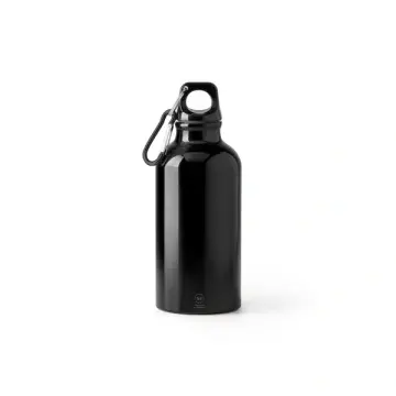 Sticlă din aluminiu reciclat cu un singur perete și carabină asortată
