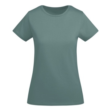 Tricou cambrat cu mânecă scurtă pentru femei din bumbac ecologic certificat OCS - Img 10